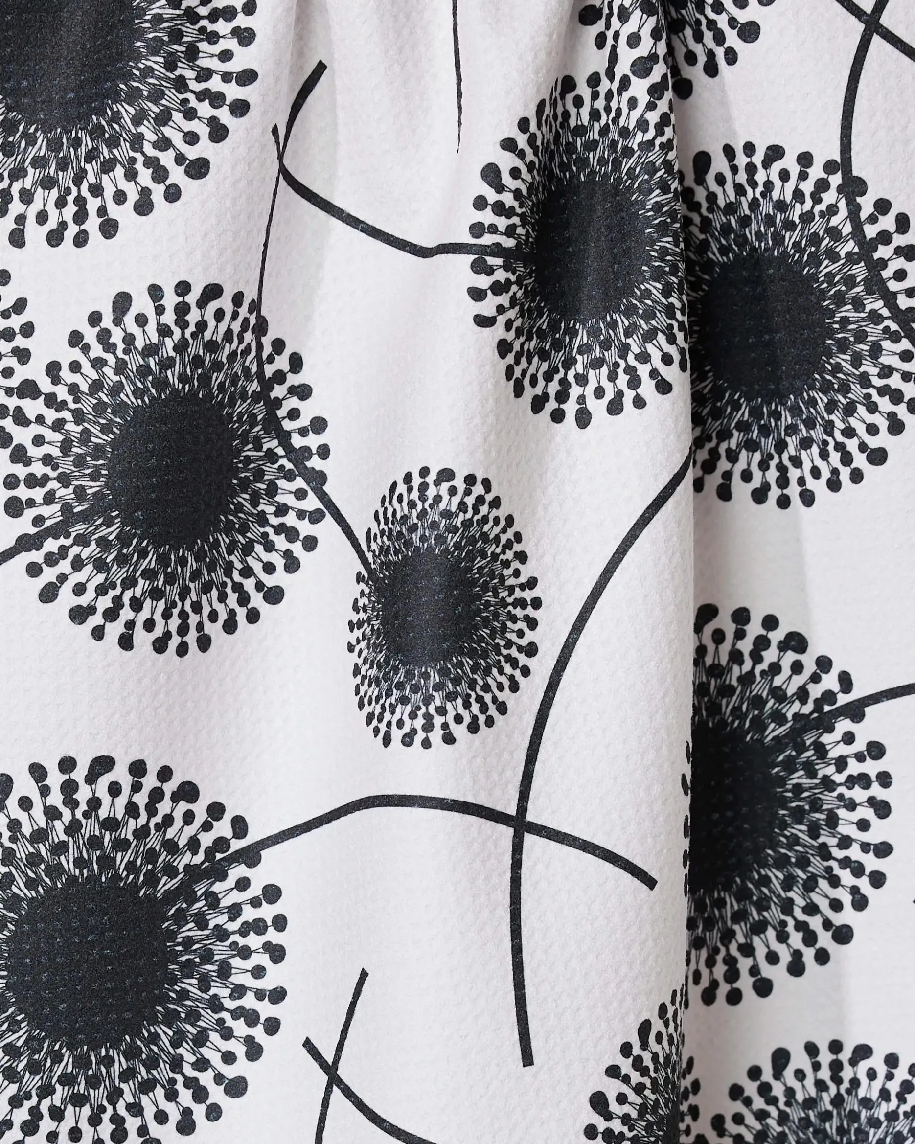 GEOMETRY Fully Bloomed Tea Towel