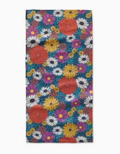 GEOMETRY Funky Fleurs Bar Towel