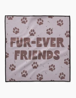 GEOMETRY Fur Ever Friends Paw Towel