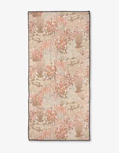 GEOMETRY Garden Bloom Beach Towel