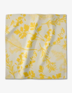 GEOMETRY Garden of Gold Dinner Napkin Set