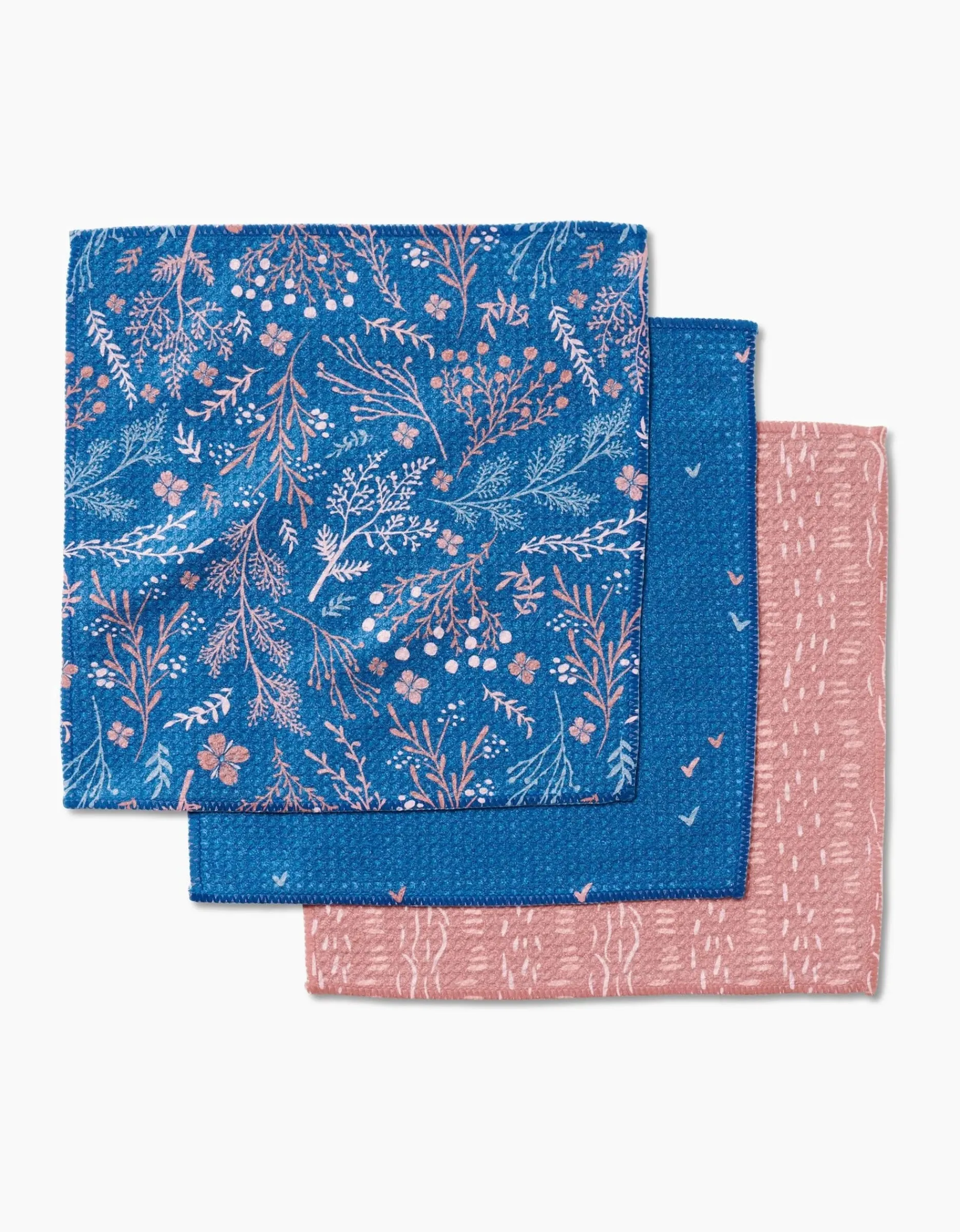 GEOMETRY Garden Seeds Dishcloth Set