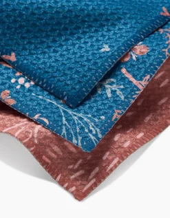 GEOMETRY Garden Seeds Dishcloth Set