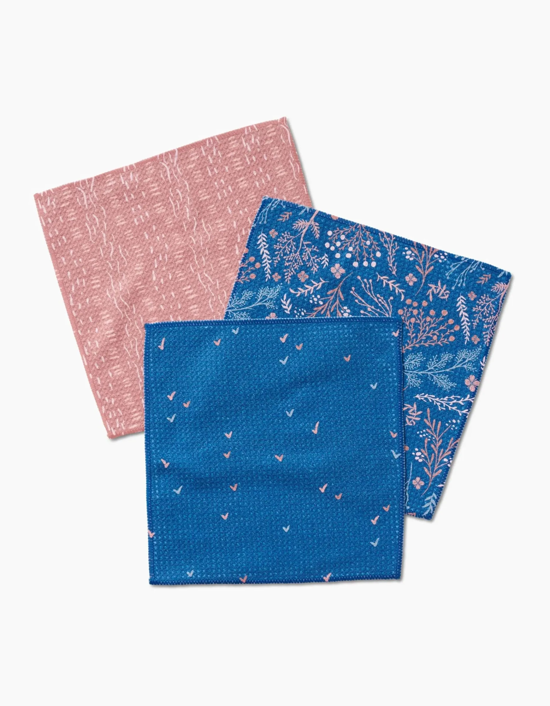 GEOMETRY Garden Seeds Dishcloth Set