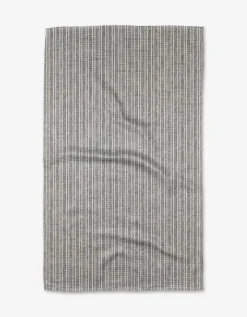 GEOMETRY Garff Grey Tea Towel