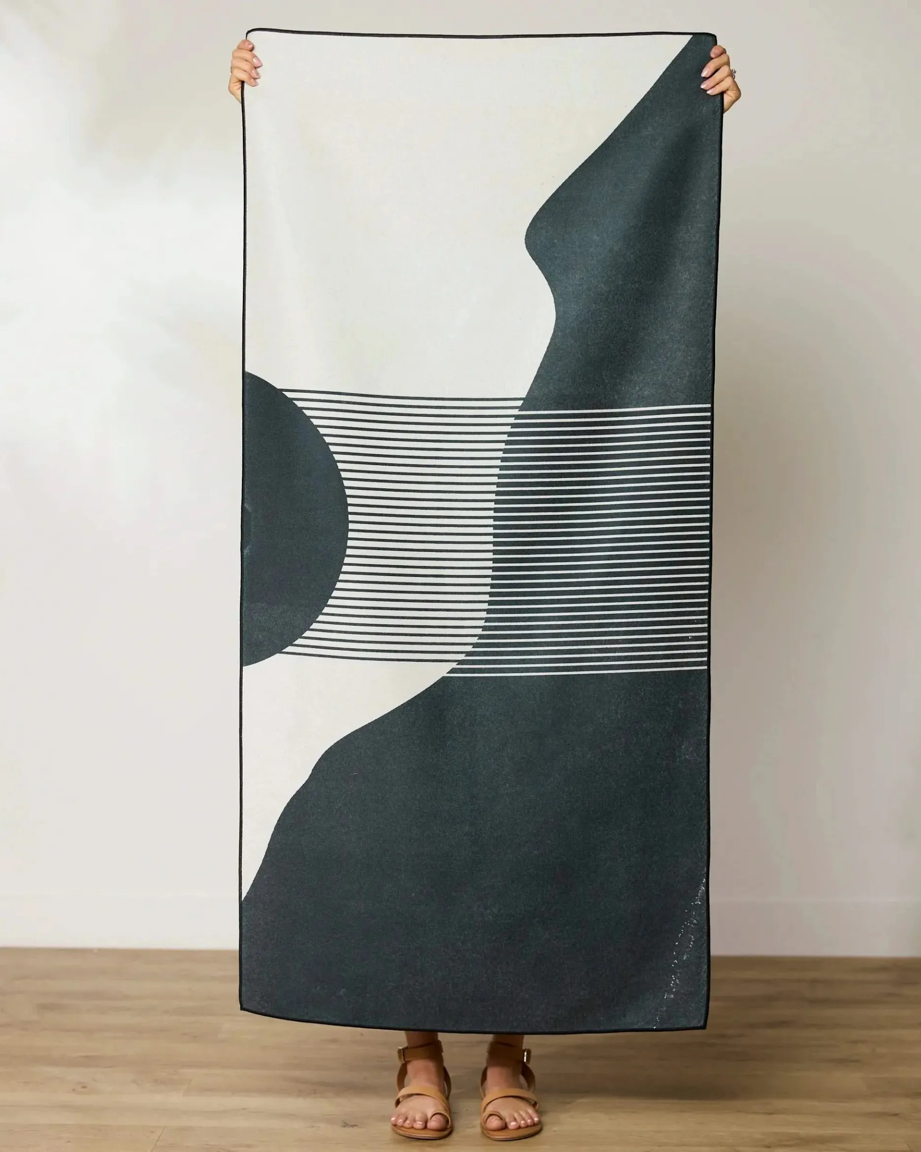 GEOMETRY Geo Hill Beach Towel