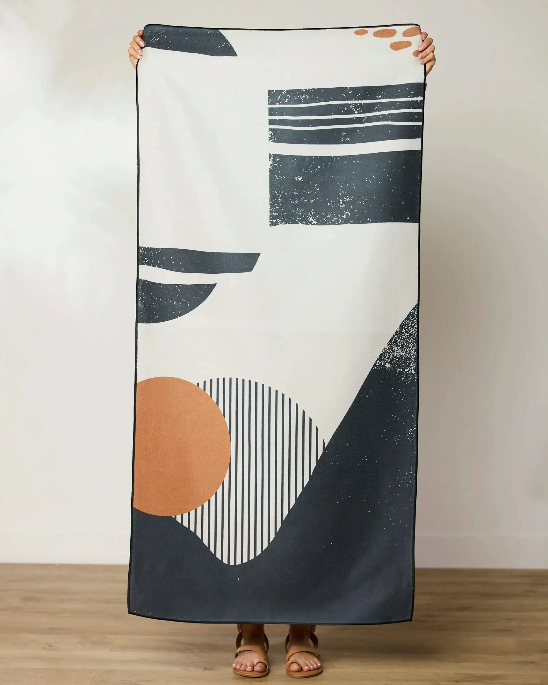 GEOMETRY Geo Seaside Beach Towel