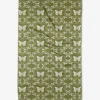 GEOMETRY Geometric Butterflies Tea Towel