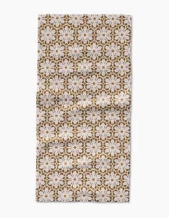 GEOMETRY Geometric Flower Bar Towel