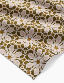 GEOMETRY Geometric Flower Bar Towel