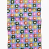 GEOMETRY Geometric Garden Tea Towel