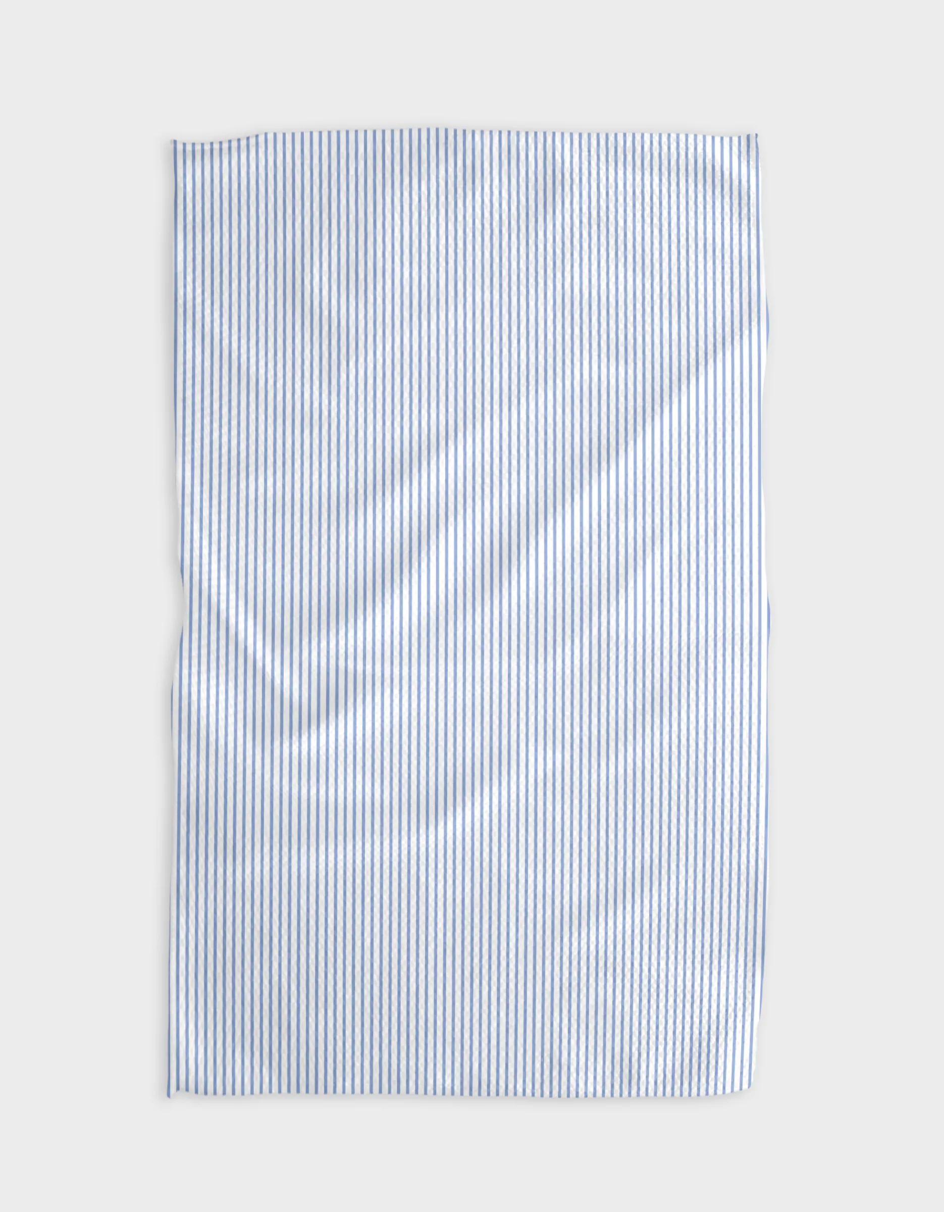 GEOMETRY Get In Line - French Blue Tea Towel