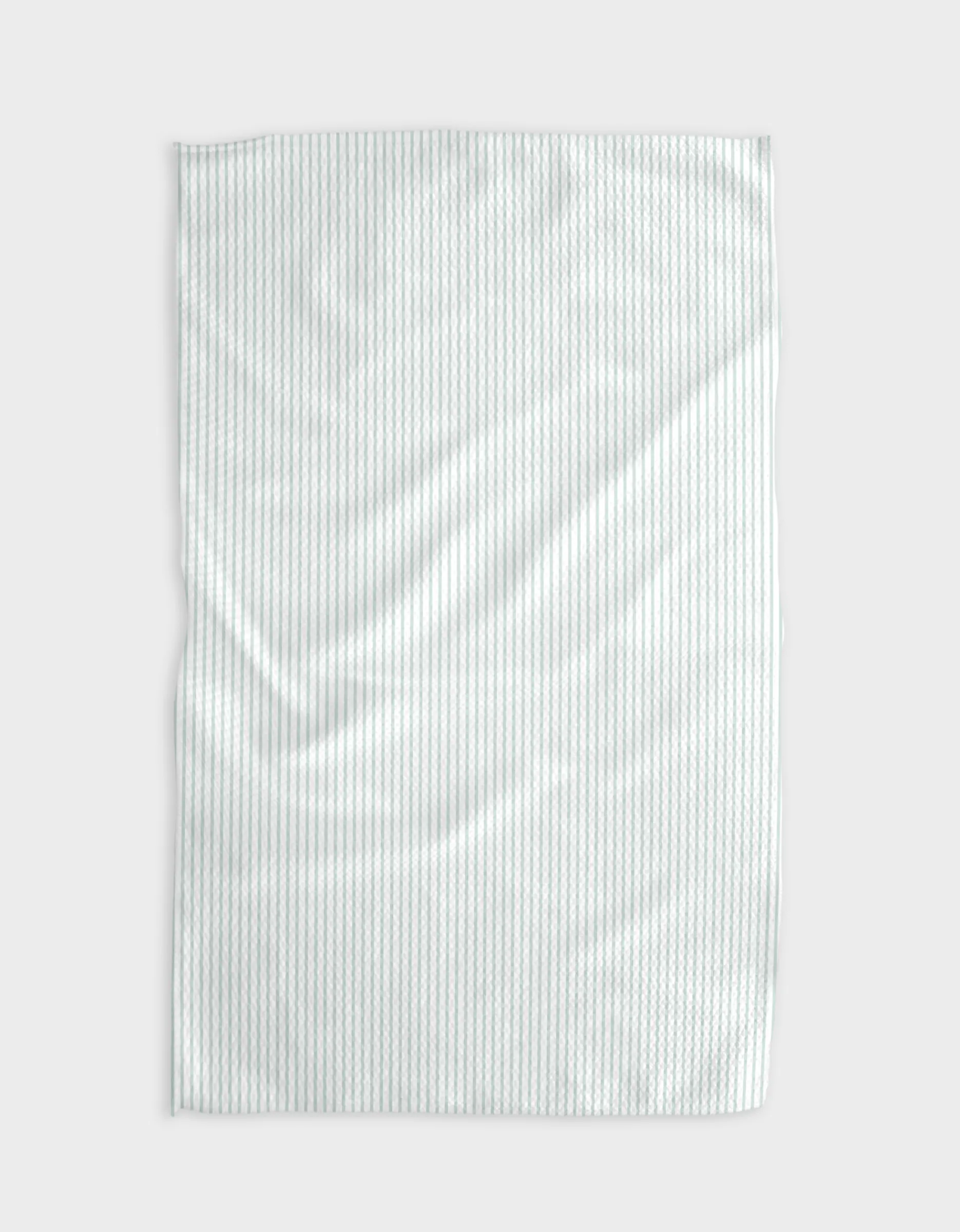 GEOMETRY Get In Line - Mint Tea Towel