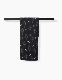 GEOMETRY Ghost Pin Up Tea Towel