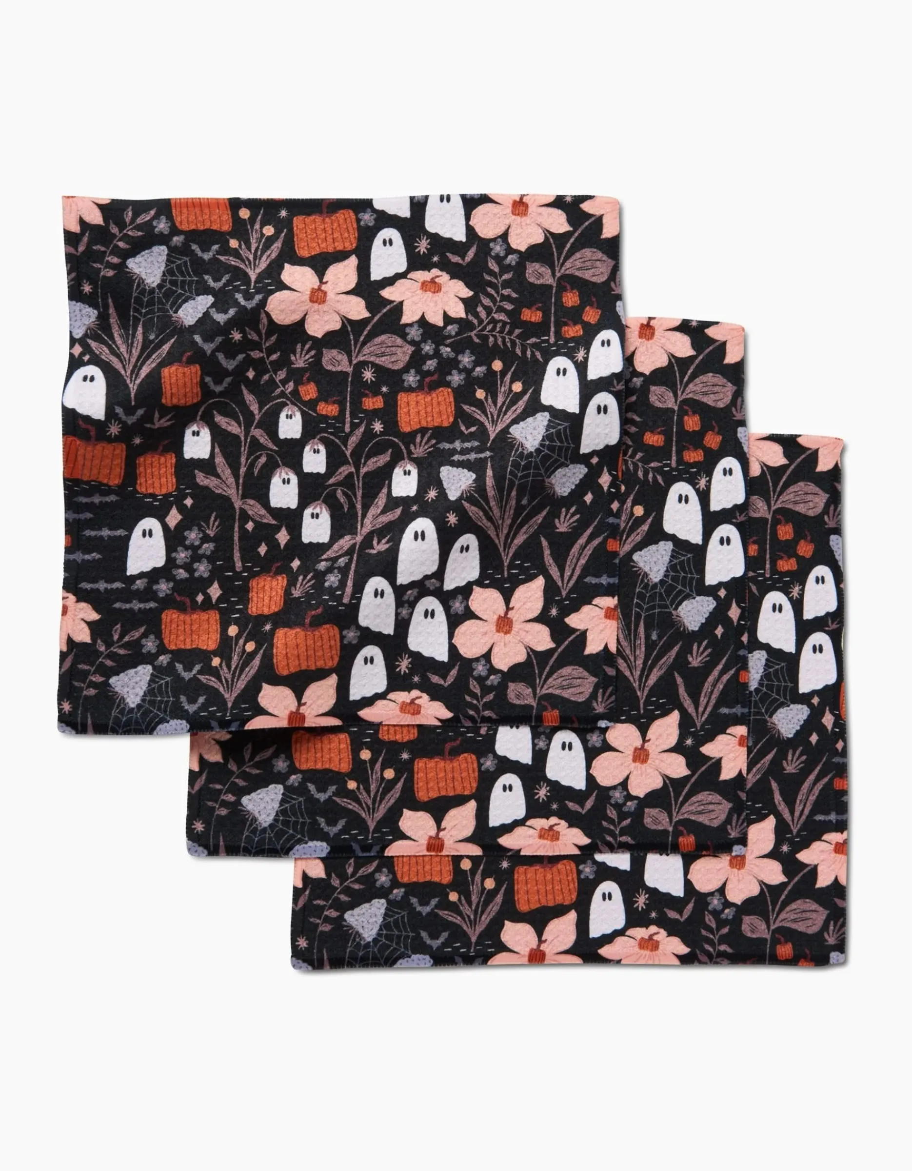 GEOMETRY Ghosts In The Midnight Garden Dishcloth Set