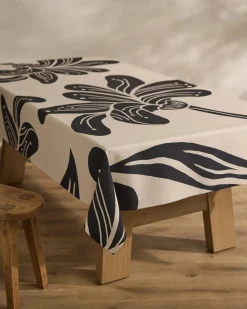 GEOMETRY Giant Lush Floral Tablecloth