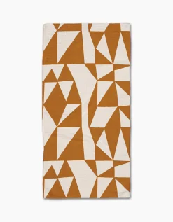 GEOMETRY Golden Angles Bar Towel