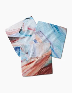 GEOMETRY Golden Hour in the Rockies Dishcloth Set