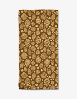 GEOMETRY Golden Pines Bar Towel