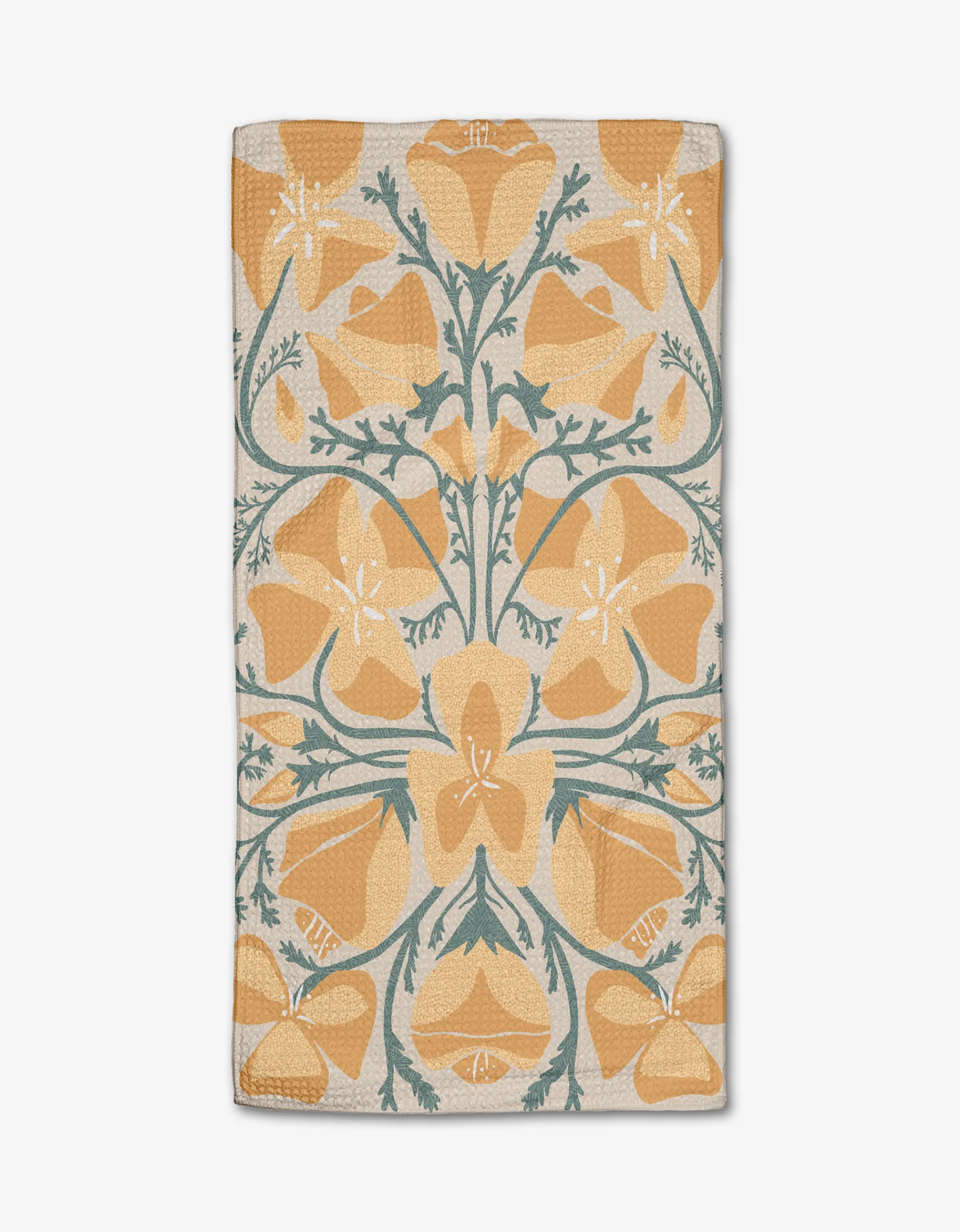 GEOMETRY Golden Poppy Bar Towel