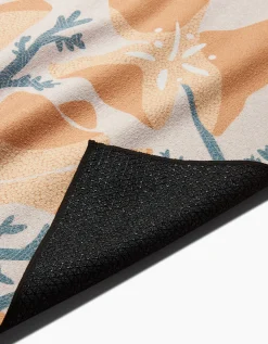 GEOMETRY Golden Poppy Yoga Towel