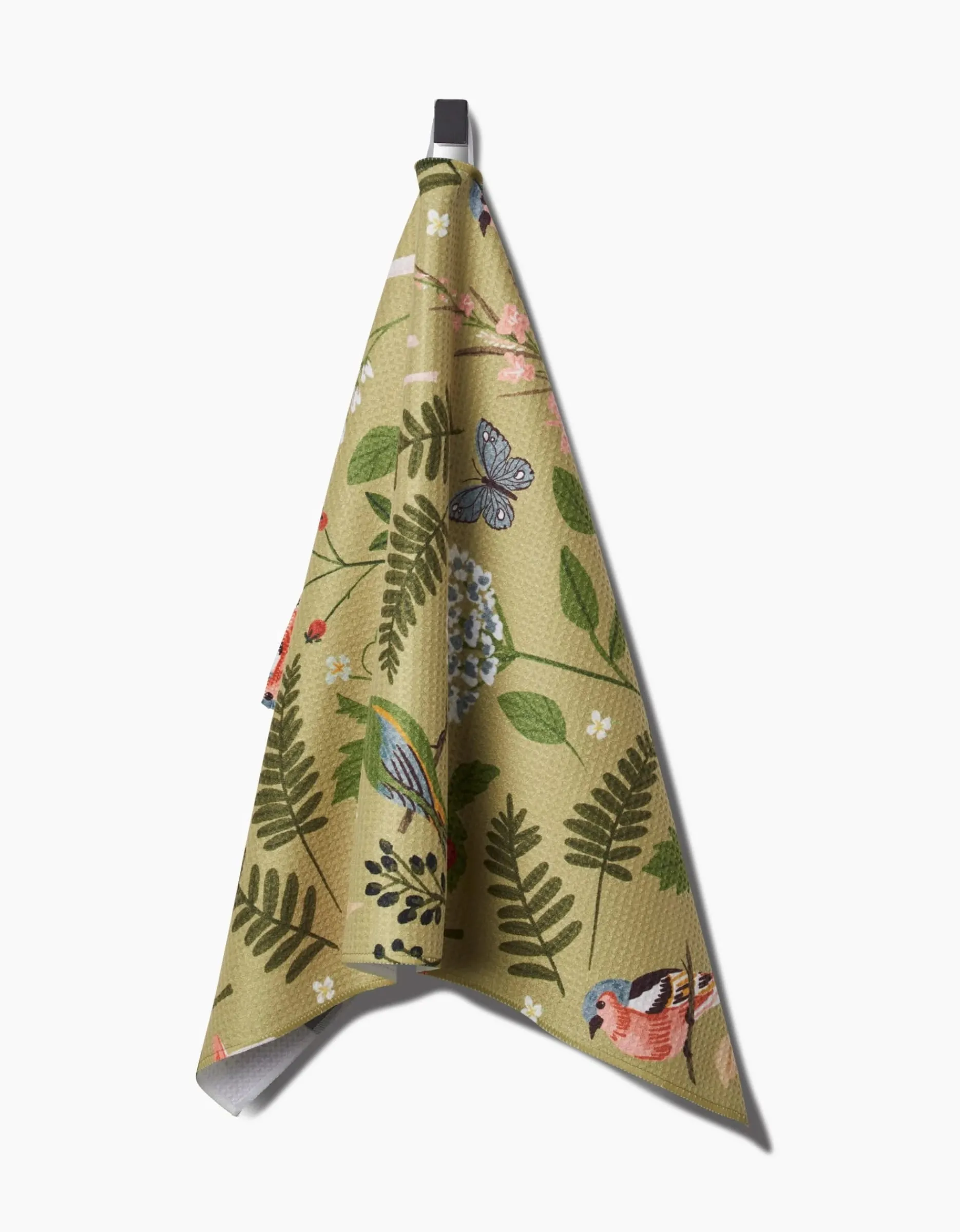 GEOMETRY Good Green Earth Tea Towel