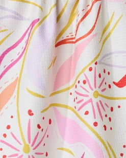 GEOMETRY Grand Bloom Tea Towel