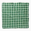 GEOMETRY Grass Plaid Plush Towel