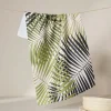 GEOMETRY Green Fronds Tea Towel
