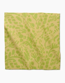 GEOMETRY Green Spring Dinner Napkin Set