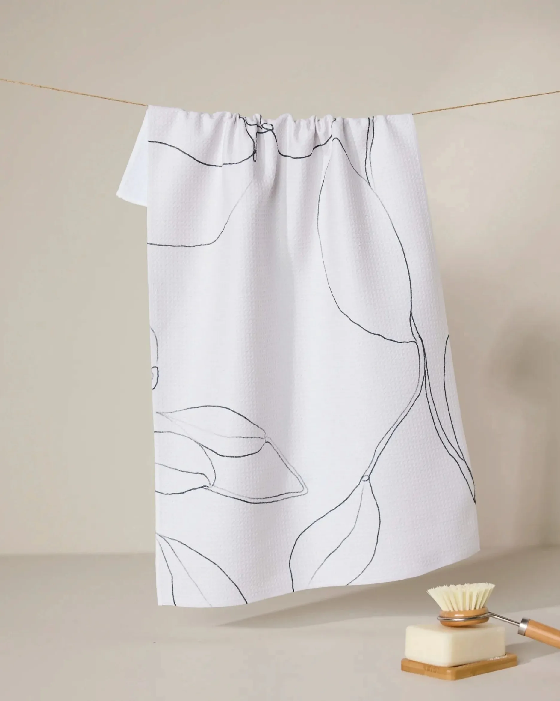 GEOMETRY Grown Tea Towel