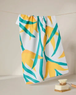 GEOMETRY Growth Tea Towel