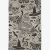 GEOMETRY Halloween Collage Tea Towel