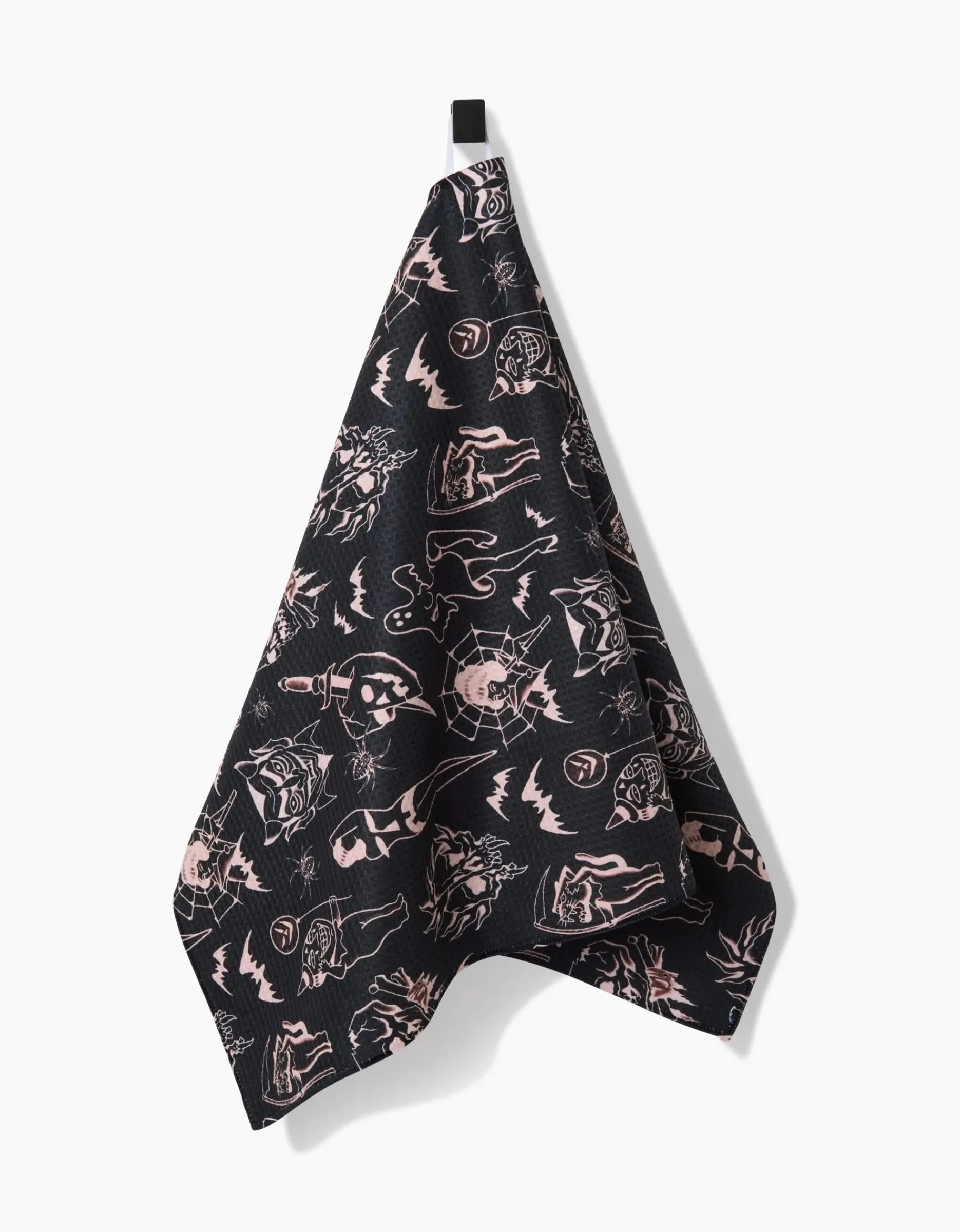 GEOMETRY Halloween Flash Tea Towel