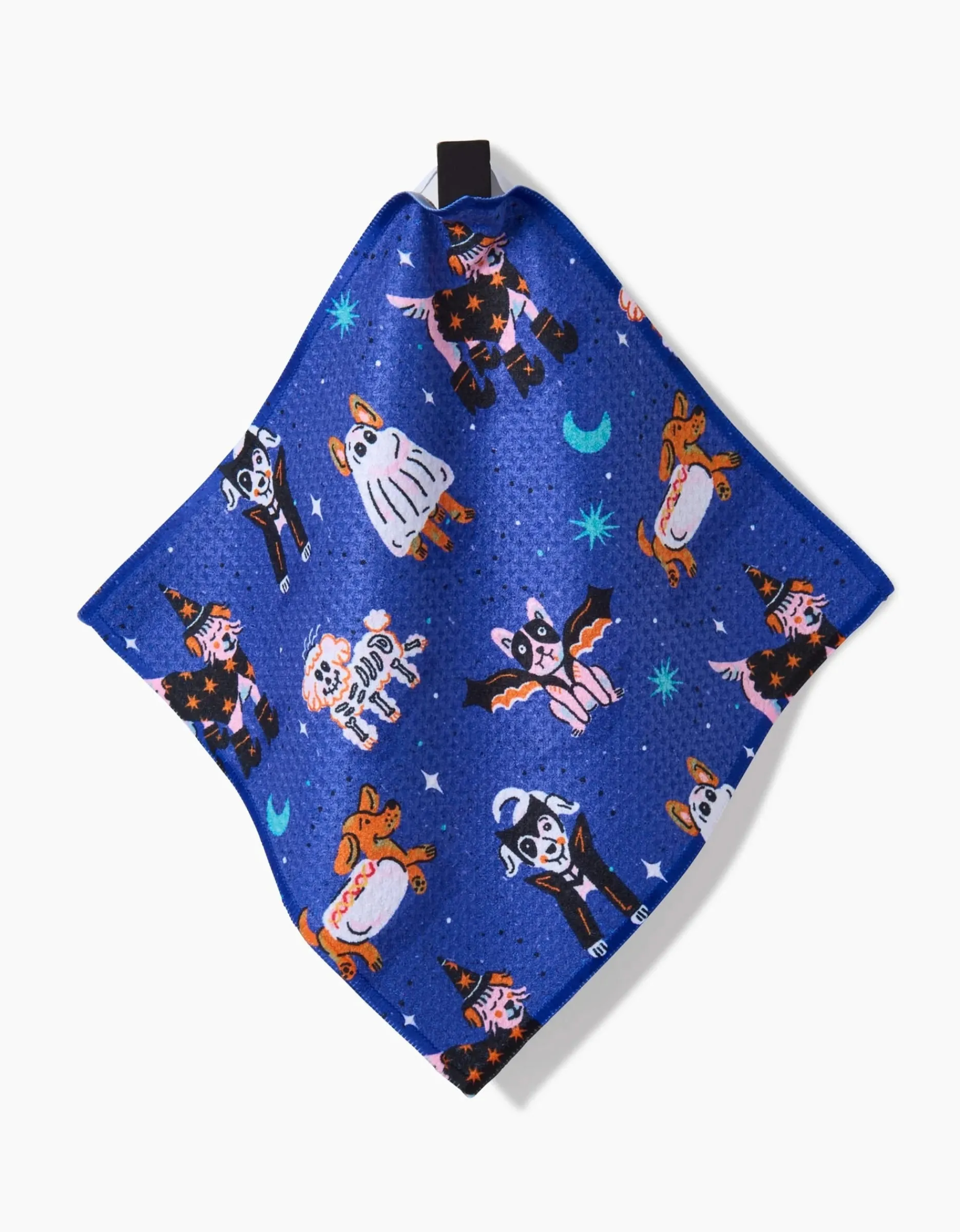 GEOMETRY Halloween Hounds Dishcloth Set