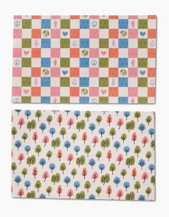 GEOMETRY Happy Checkers Not Paper Towel