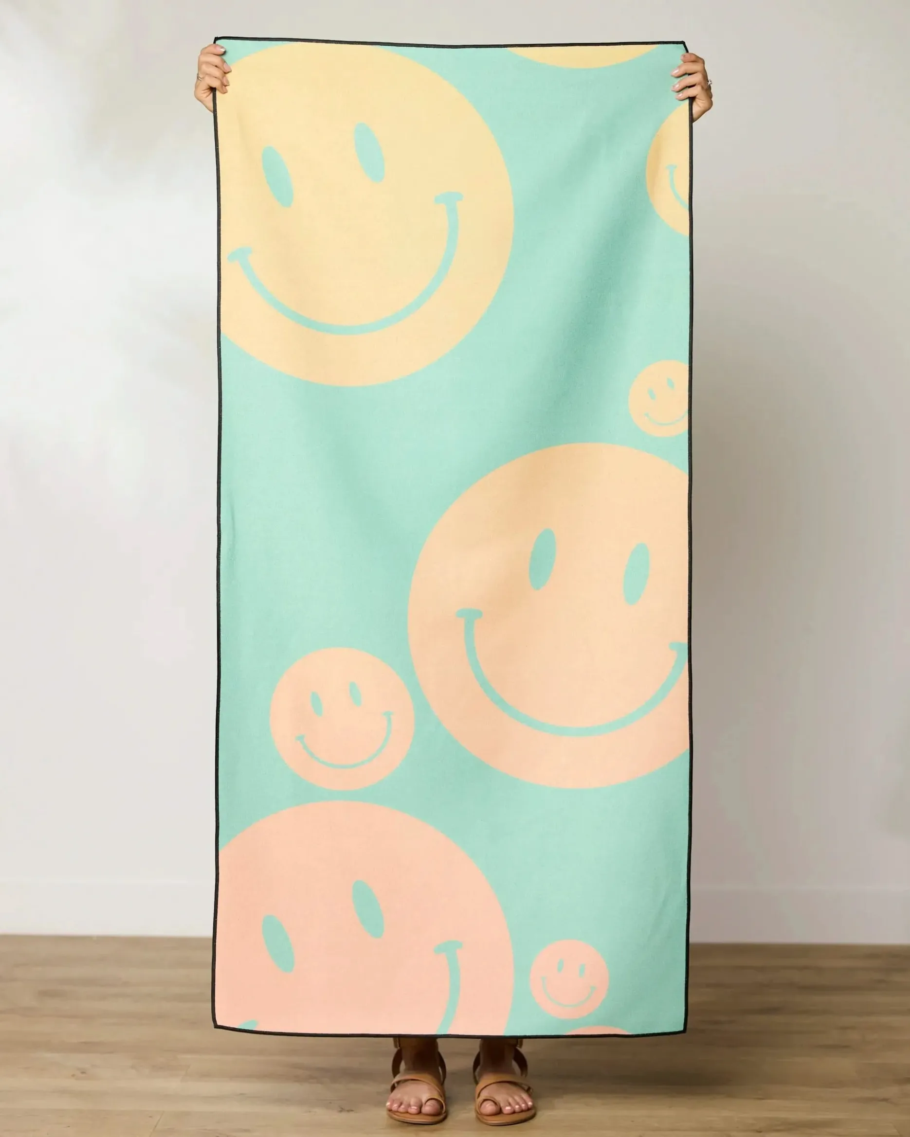 GEOMETRY Happy Days Beach Towel