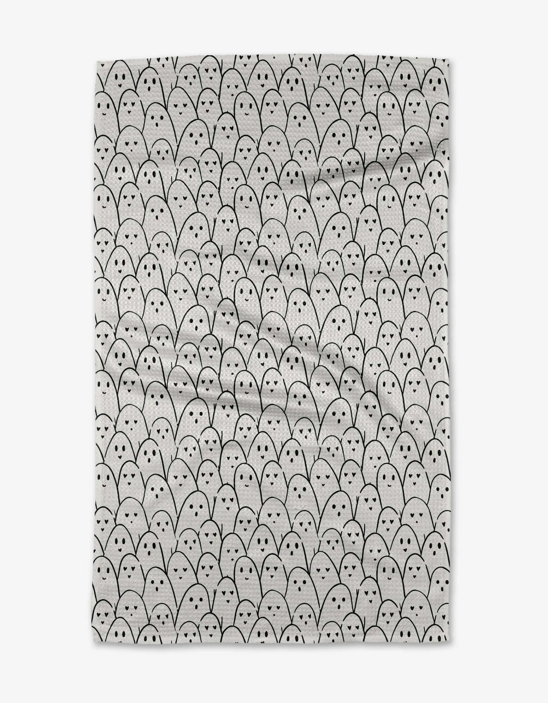 GEOMETRY Happy Ghosts Tea Towel
