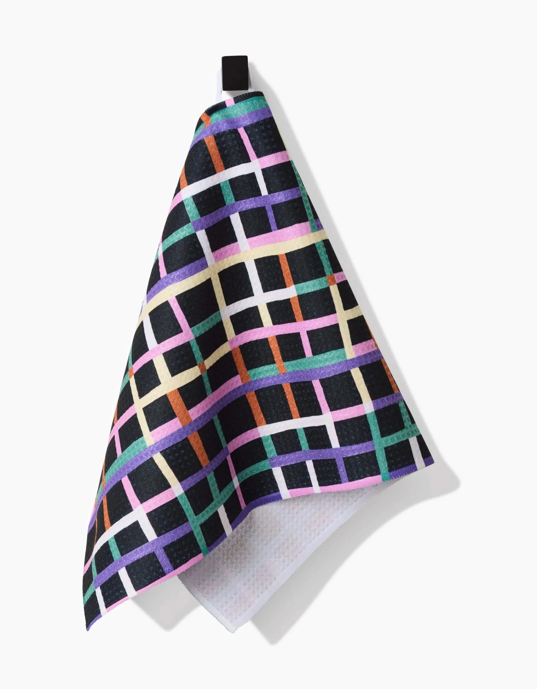 GEOMETRY Happy Plaid Bar Towel