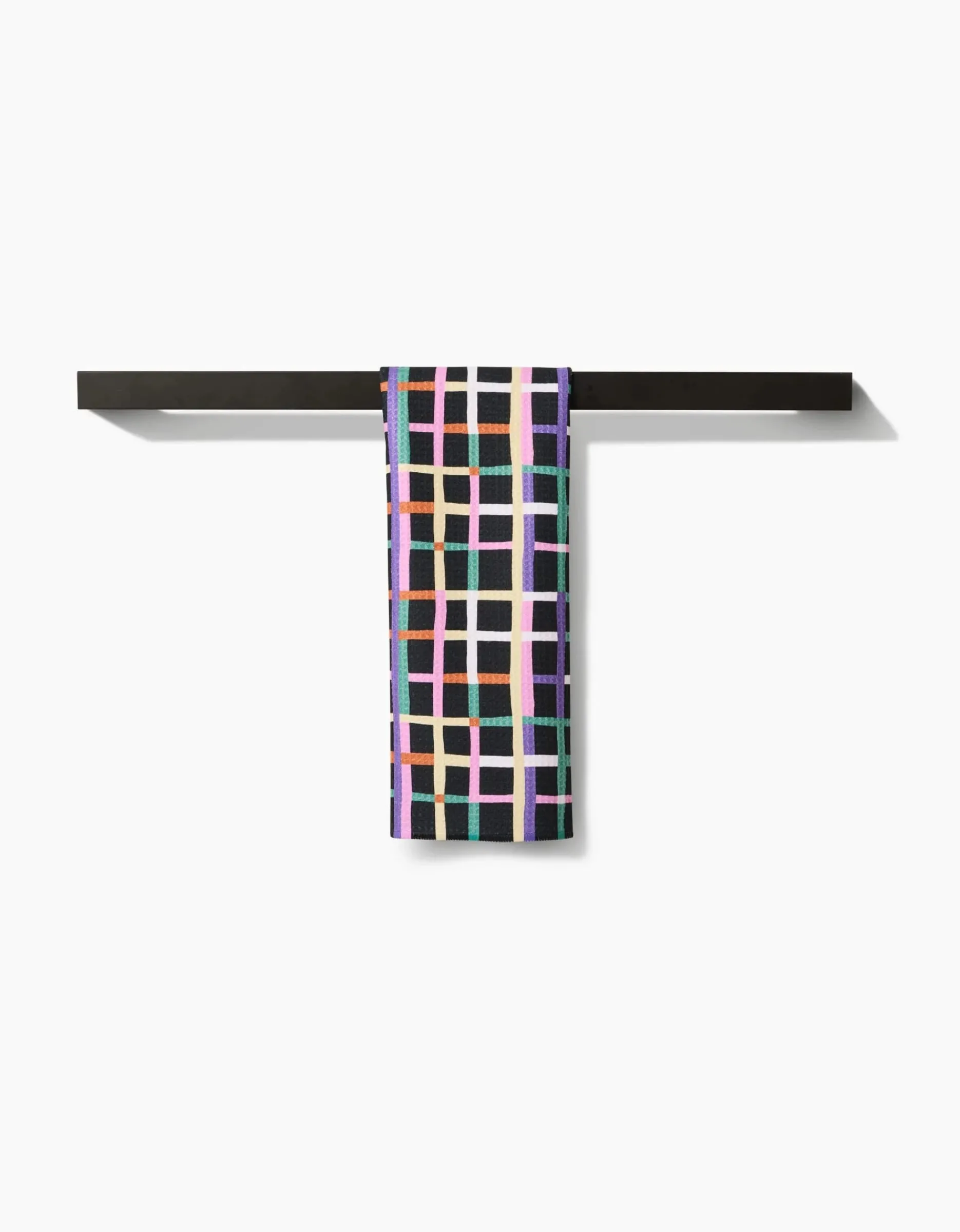 GEOMETRY Happy Plaid Bar Towel