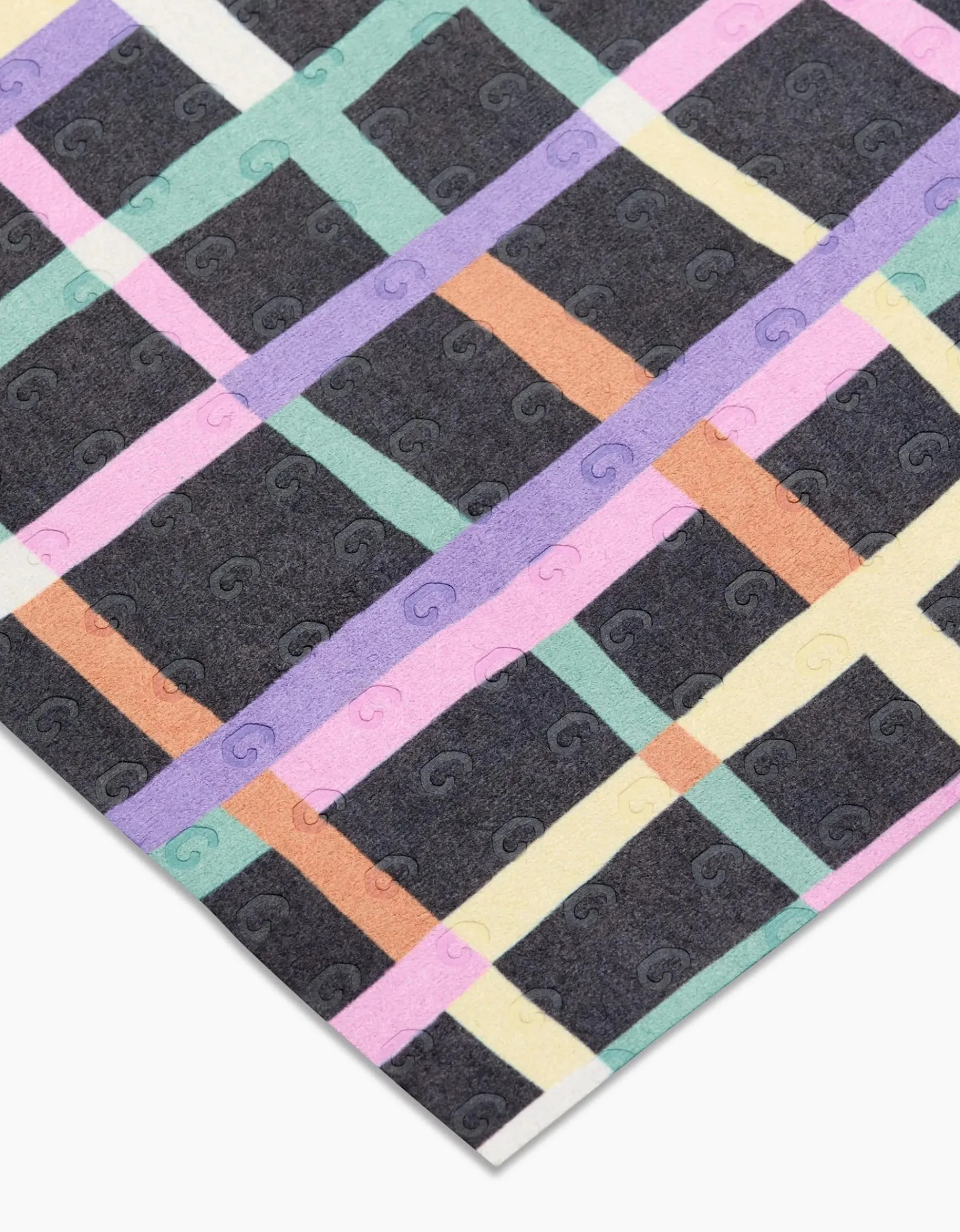 GEOMETRY Happy Plaid Not Paper Towel