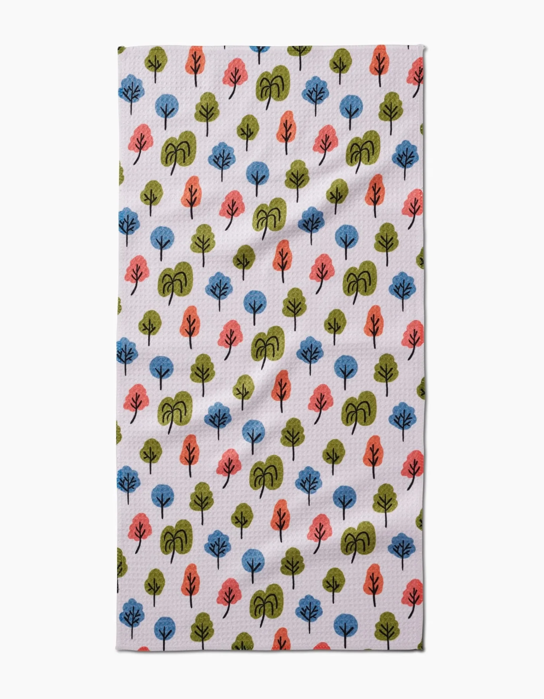 GEOMETRY Happy Trees Bar Towel