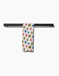 GEOMETRY Happy Trees Bar Towel