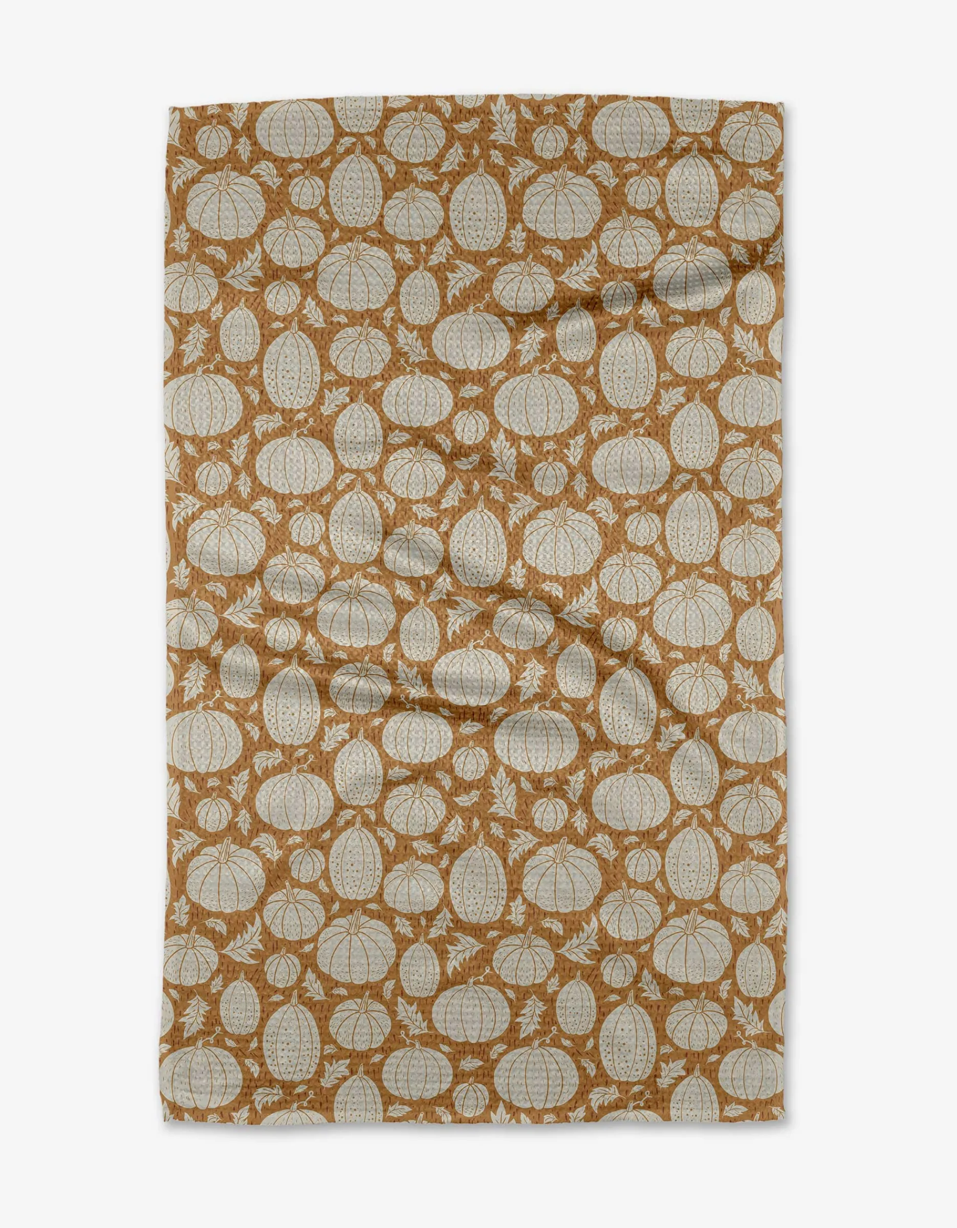 GEOMETRY Harvest Pumpkin Patch Tea Towel