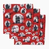 GEOMETRY Haunted House Dishcloth Set