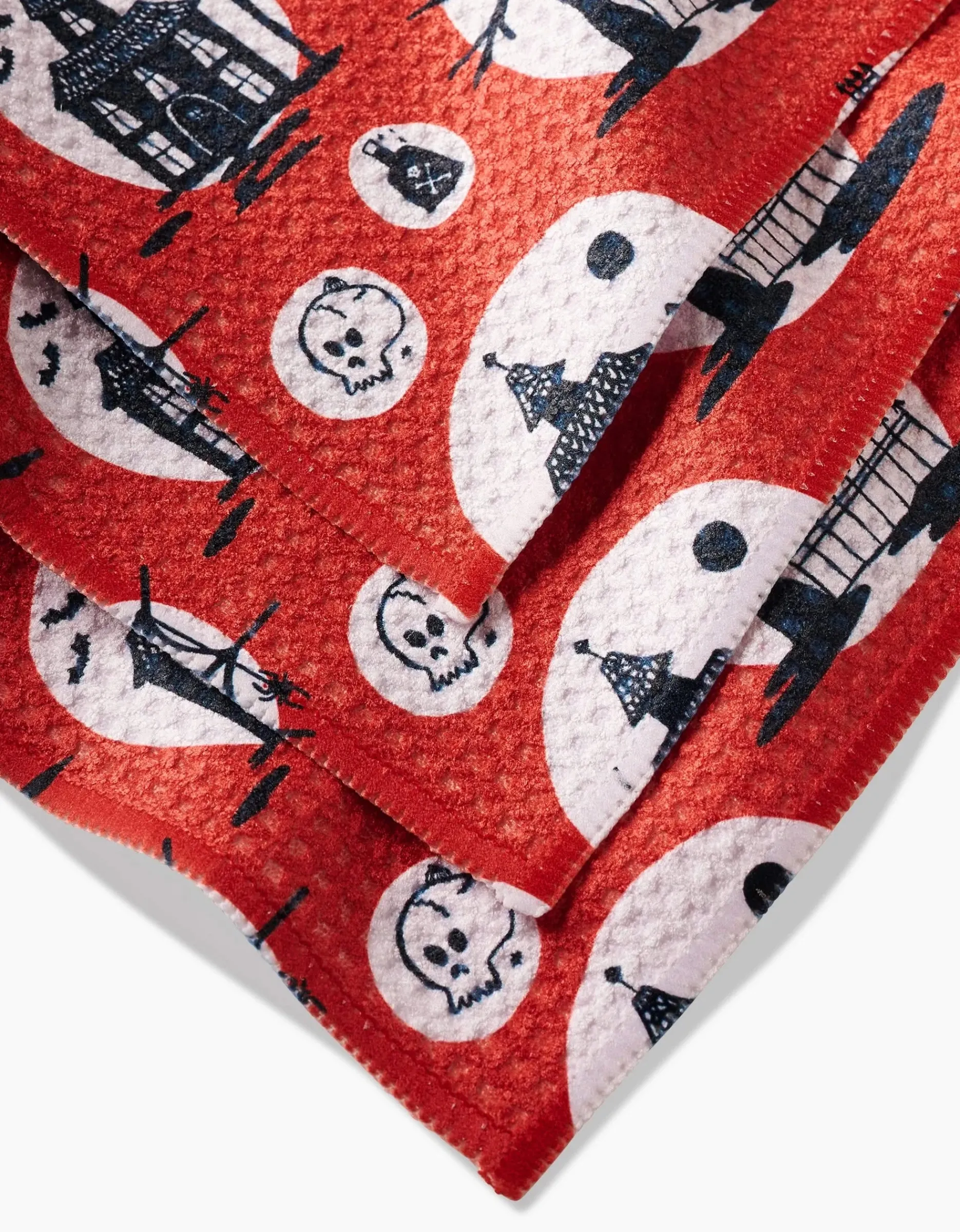 GEOMETRY Haunted House Dishcloth Set