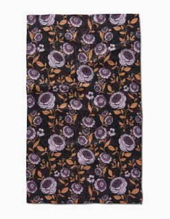 GEOMETRY Haunted Roses Tea Towel