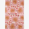 GEOMETRY Hibiscus Sunset Tea Towel