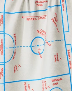 GEOMETRY Hockey Tea Towel