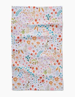 GEOMETRY Honeybee Heaven Tea Towel